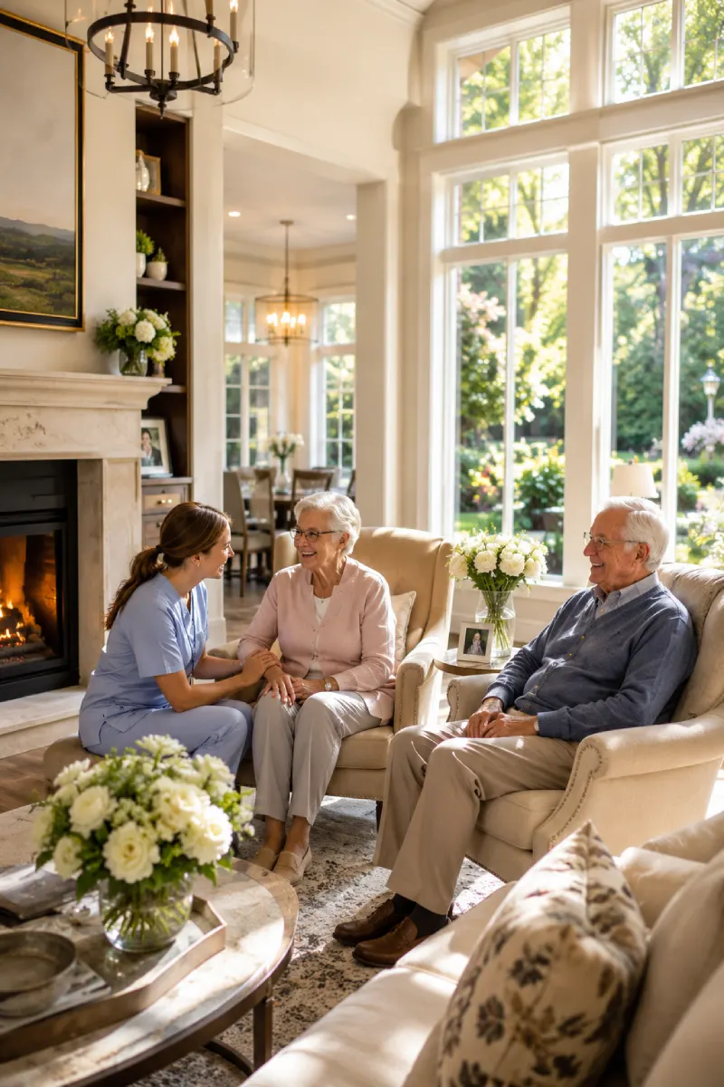 Living space at Norah Care Homes